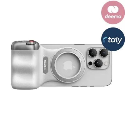 Telesin Magnetic Phone Case - White: Excellent Daily Photography Experience